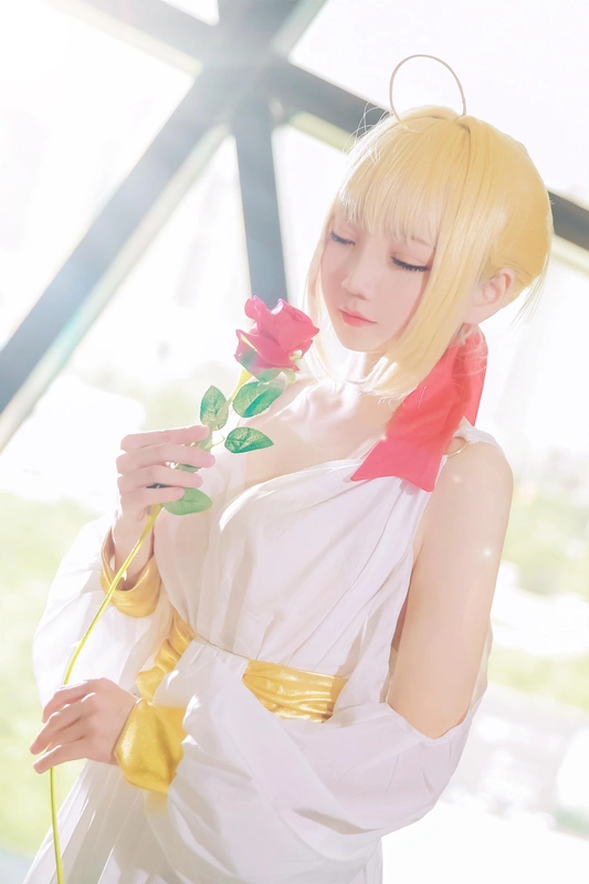 -COS-FATEEXTRA COS尼禄cos场照是尼禄的睡裙 - 楚楚子w